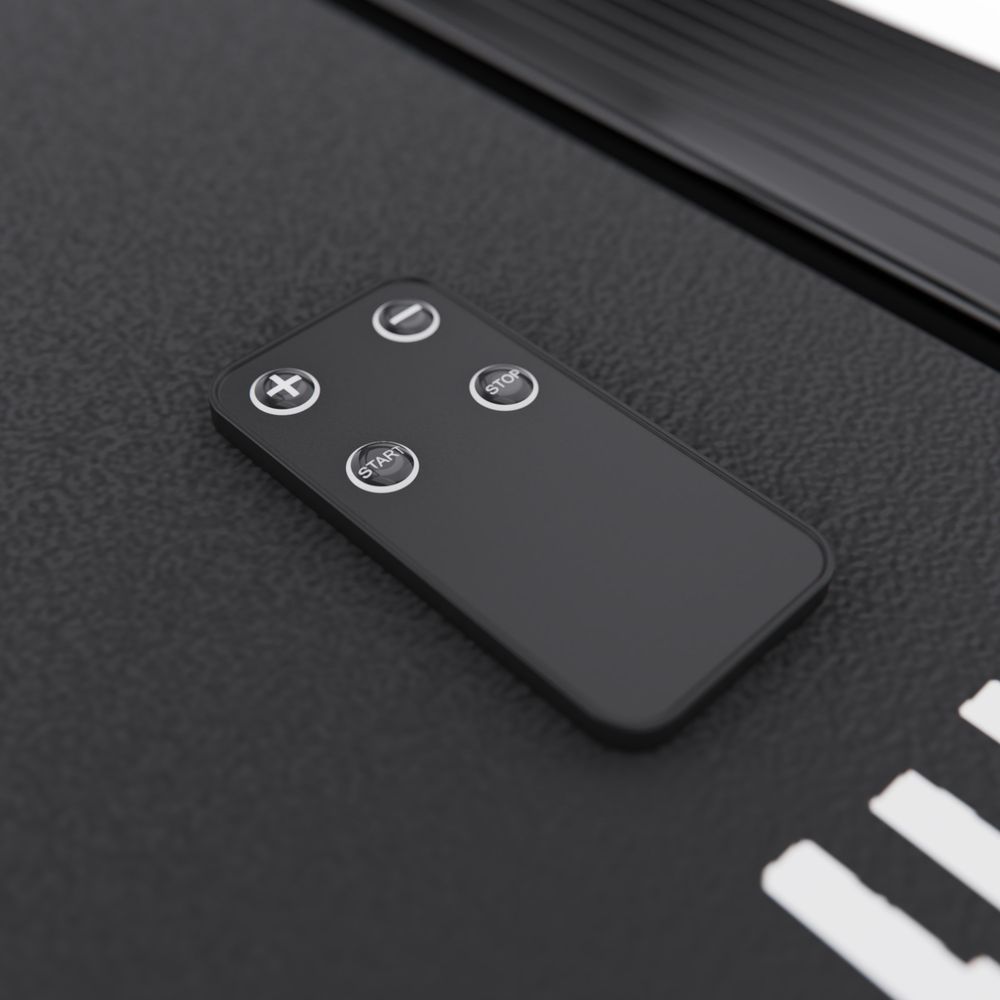 Беговая дорожка с поручнем DFC AXEFIT TM200-1HW, 94 х 39 см, белая