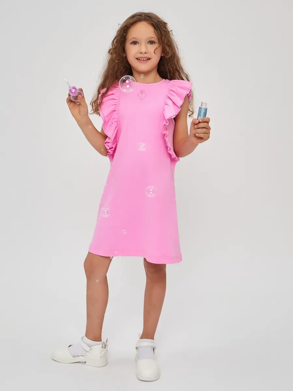 Платье детское BH Stars "Сияние Арктики", 100% хлопок