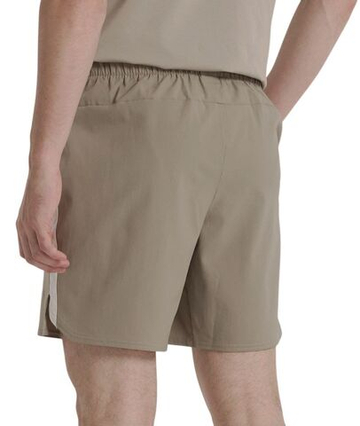 Мужские теннисные шорты New Balance Tournament - засушливый камень