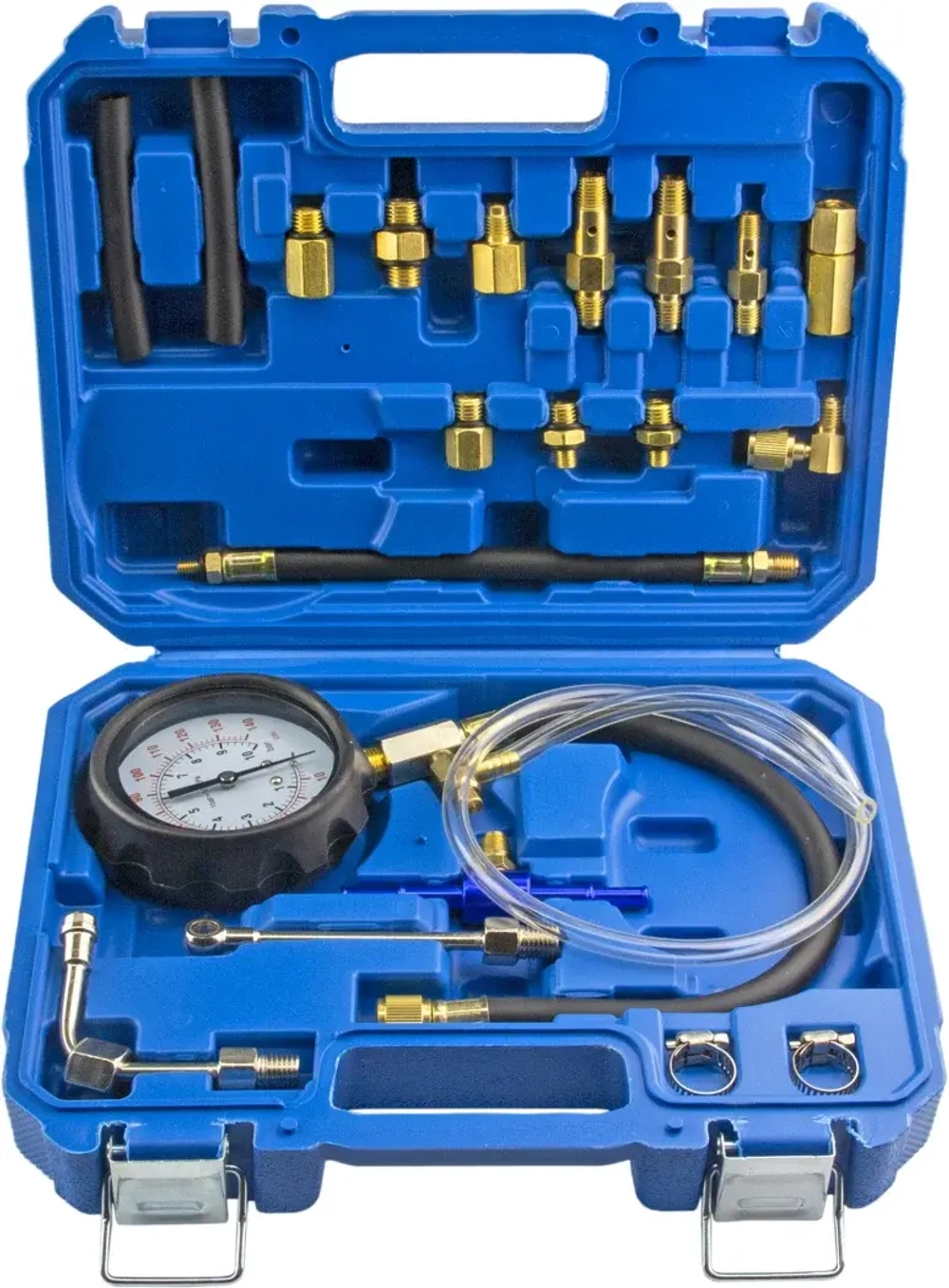 Тестер давления топлива (0–10bar), 21 предмет, ZIPMEND