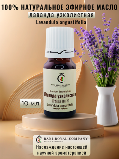 Лаванда узколистная (Настоящая). Натуральное эфирное масло.
