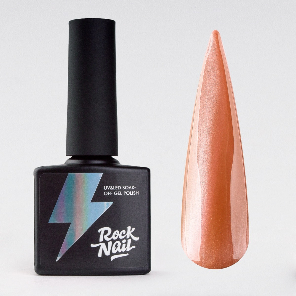 Гель-лак RockNail Bad Kitty Silk 501 Not Your Kitten, 10 мл.