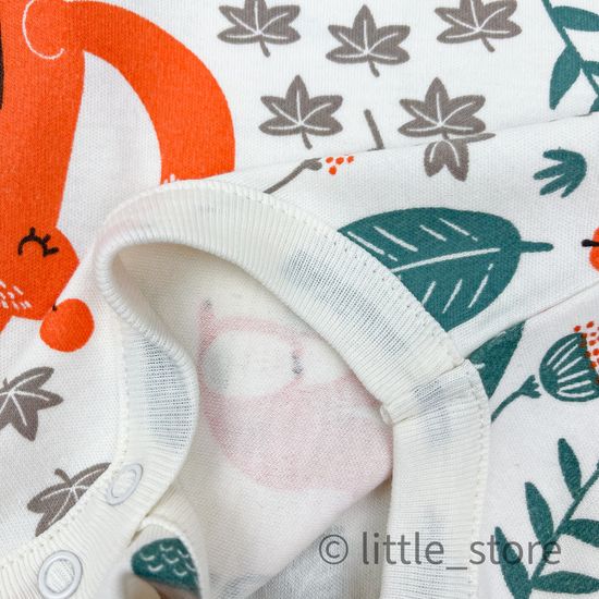 Боди хлопковое "Осенняя пора"