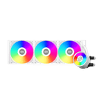 Водяное охлаждение для CPU PCCooler DA360 Pro ARGB  WH TDP 300W 1200/1700/1851/20XX/AM5/AM4 Белый