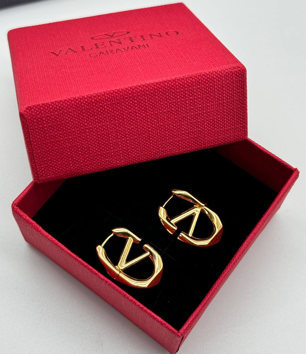 Серьги Valentino