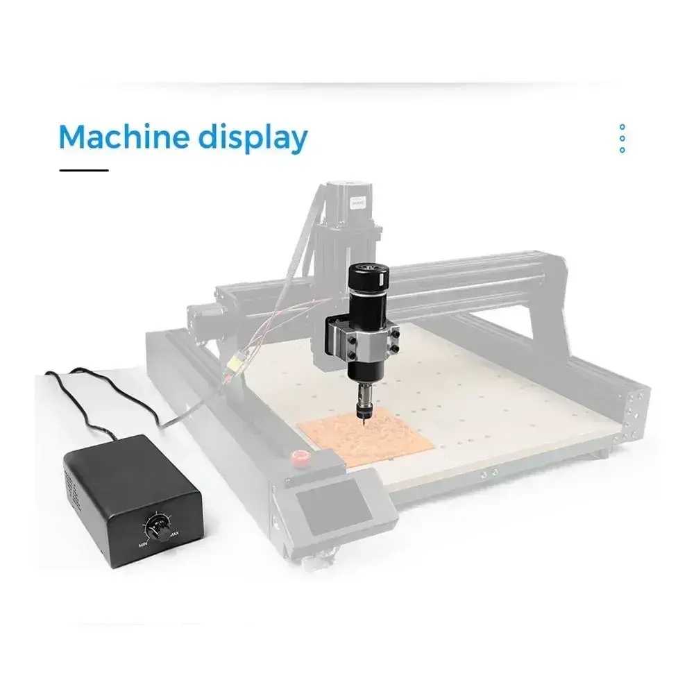 Twotrees 500 Вт воздушное охлаждение шпинделя двигателя ER11 12000 об/мин регулятор мощности для TTC450 деревообрабатывающий гравировальный станок с ЧПУ маршрутизатор