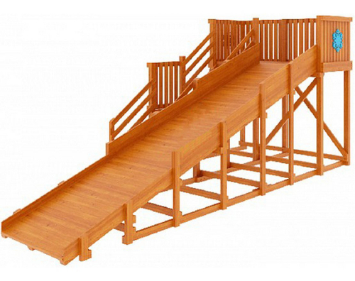 Зимняя горка TORUDA Лисичка (скат 5,9 м)