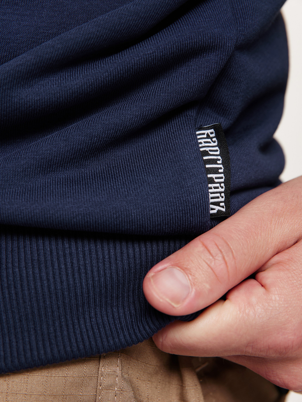 Свитшот Варгградъ мужской тёмный индиго "Вранакрик" без начёса