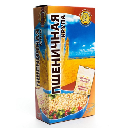 Крупа Пшеничная Вип в пакетах 400 гр