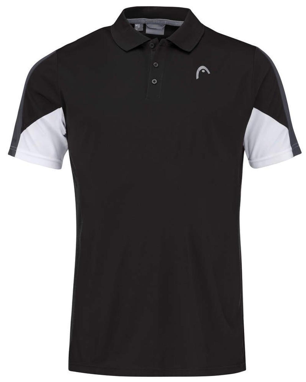 Мужское теннисное поло Head Club 22 Tech Polo Shirt M - black