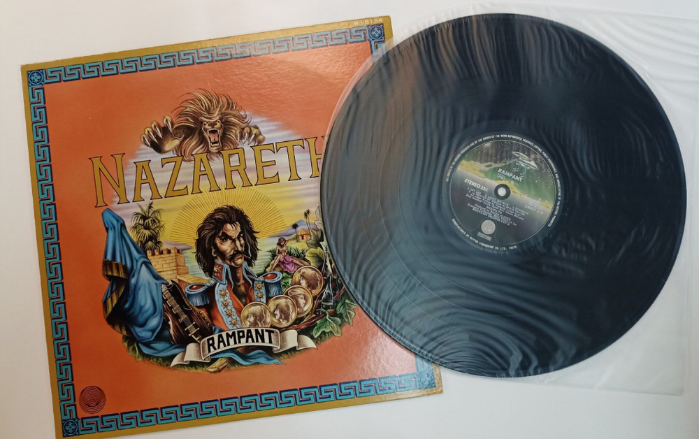 Винтажная виниловая пластинка LP Nazareth Rampant (Japan 1974) (No Obi)