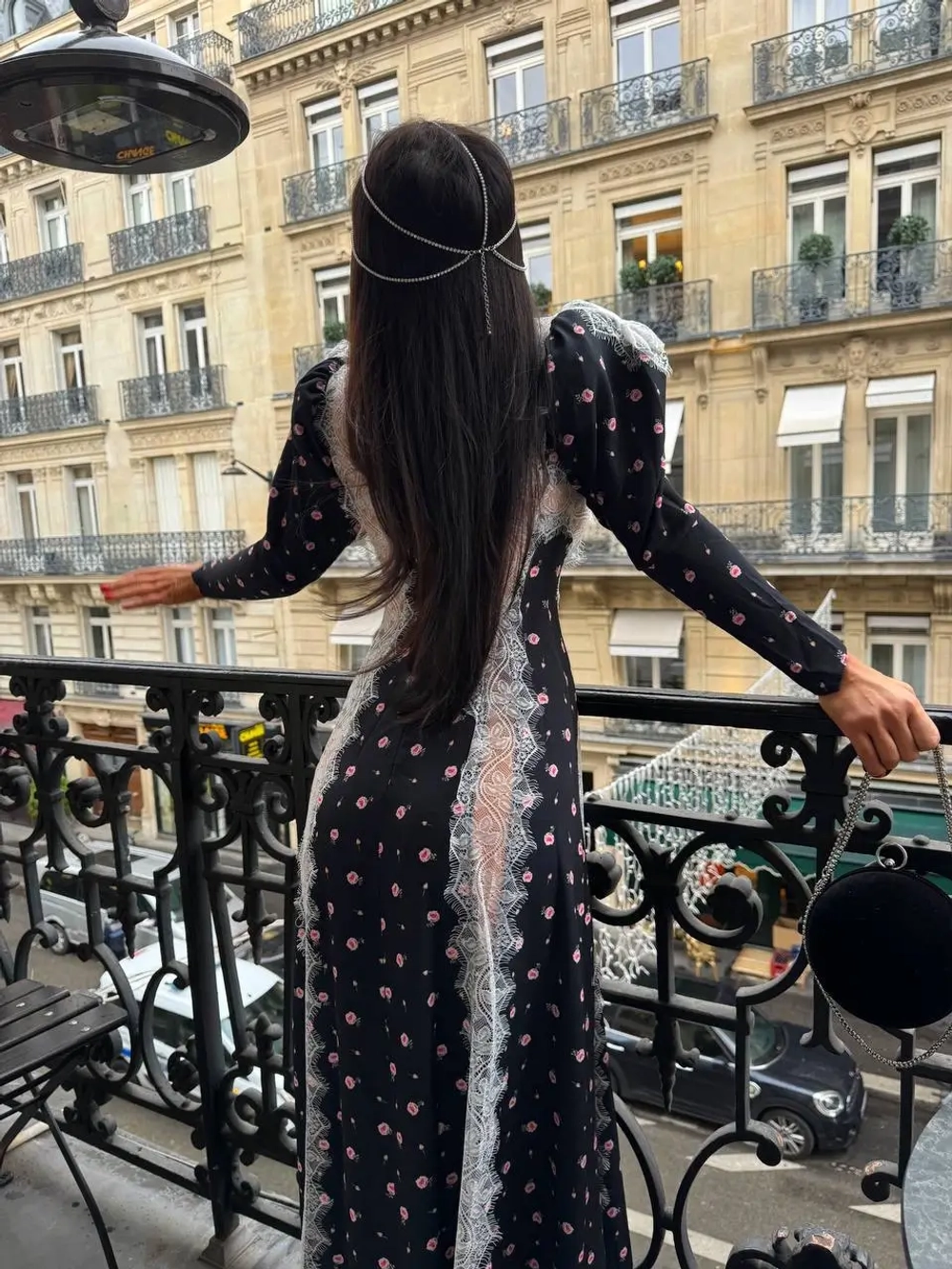 Платье Поцелуй Монмартра, Черный