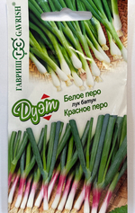 Лук  на зелень Белое перо+Красное перо сер. Дуэт 0,5 г СМЗ-27