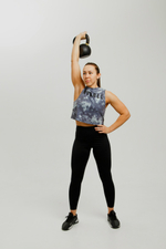 Майка NOBULL серая в пятнах