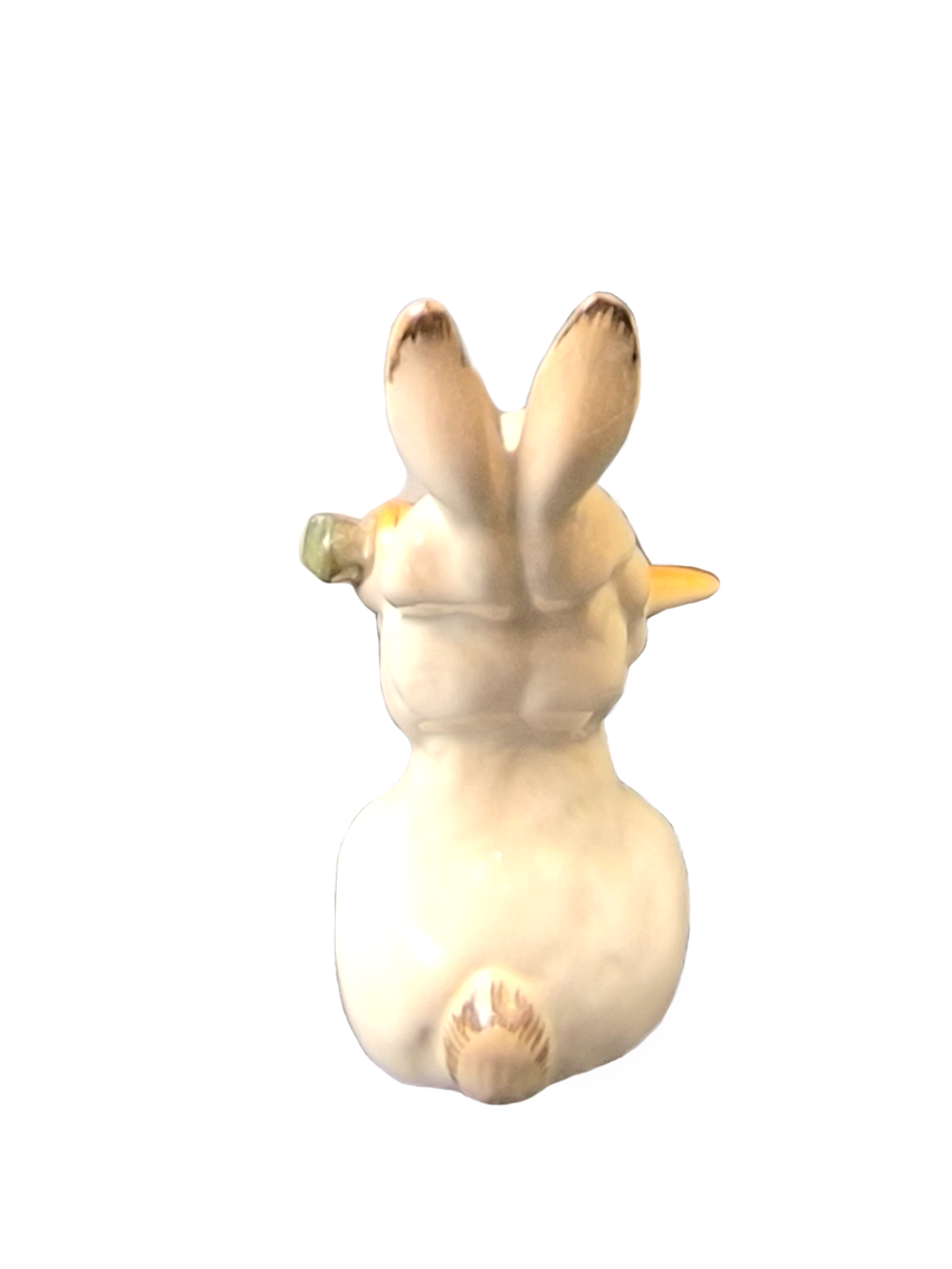 Статуэтка (миниатюра) "Заяц с морковкой" (ЛФЗ)