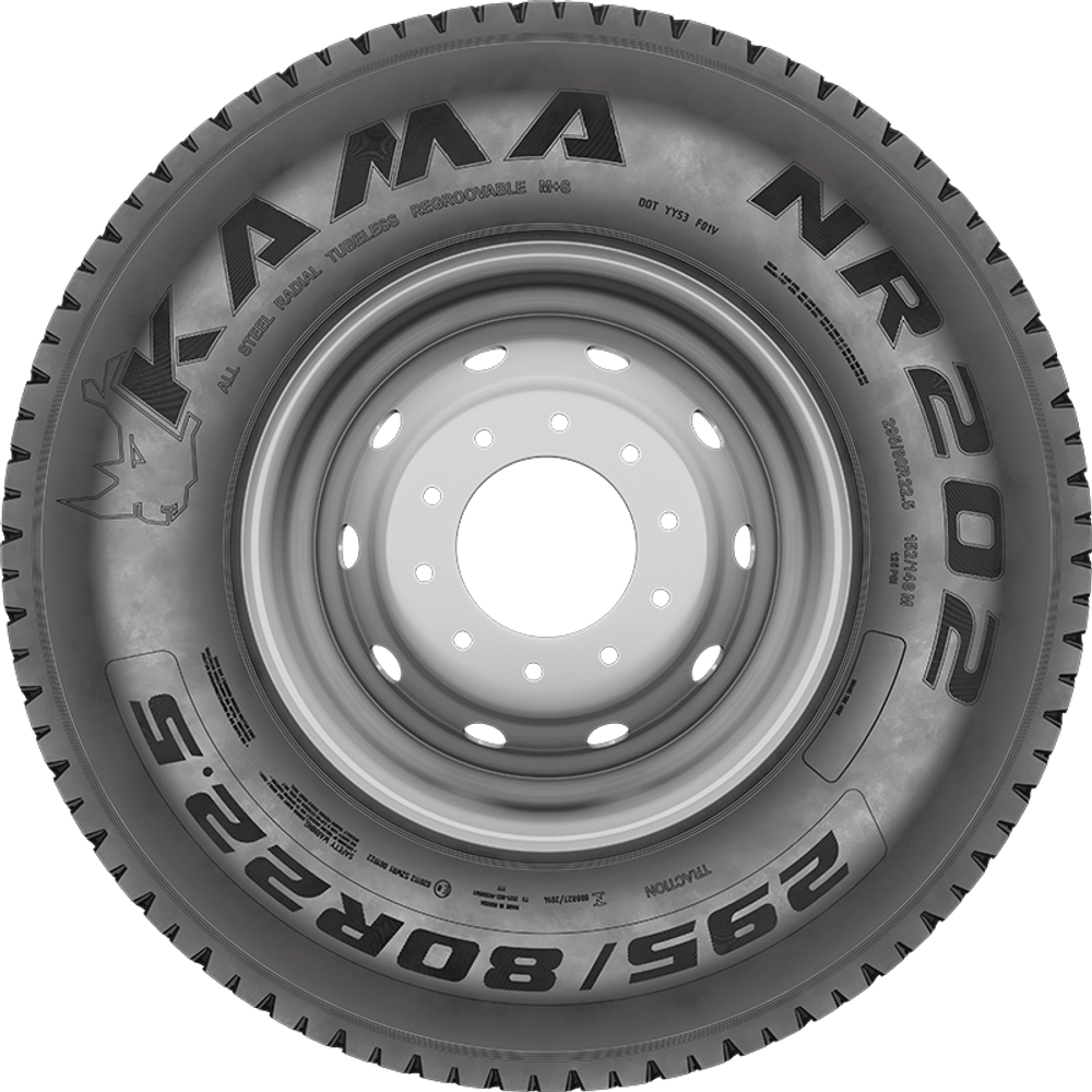 Автошина 315/70R22.5 Кама NR-202 154/150L (ведущие оси)