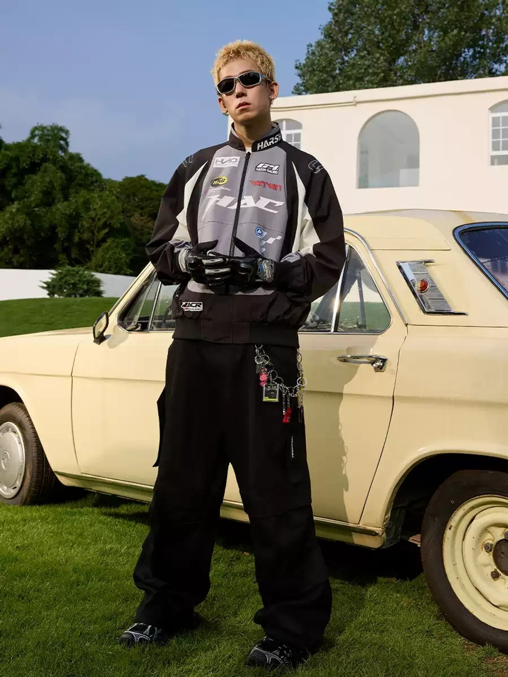 Куртка HARSHandCRUEL "HAC" Nylon Racing Jacket