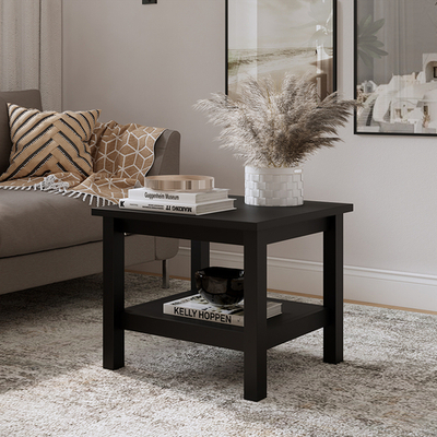 Журнальный стол Хемнэс/Кымор, 55х55х46см, черный