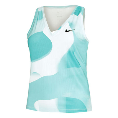 Женская теннисная майка Nike Court Victory Dri-Fit Printed Tank Top Women - Mint