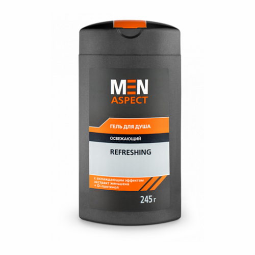 Гель для душа MEN ASPECT SIMPLE Освежающий, 250 мл