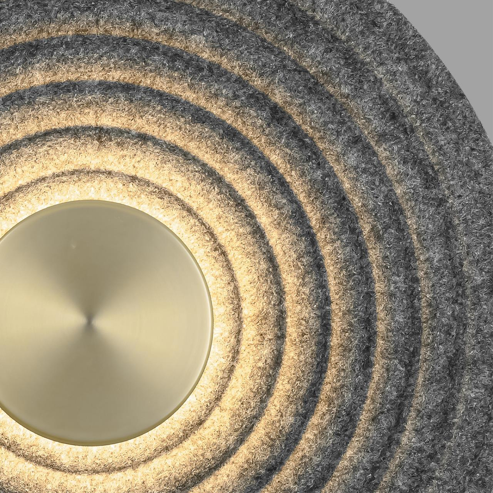 7035/6WL L-VISION ODL25 189 Настенный светильник серый/алюминий/акрил IP20 LED 3000K 220V FELT