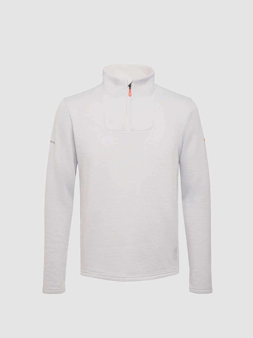 Зимняя беговая рубашка GRI Лонг 5.0 мужская светло-серая