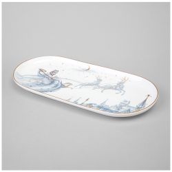 БЛЮДО ОВАЛЬНОЕ LEFARD "СНЕЖНАЯ КОРОЛЕВА" 30,5 СМ (КОР=36ШТ.)