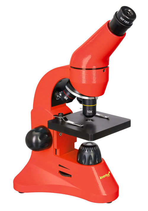 Микроскоп Levenhuk Rainbow 50L PLUS Апельсин