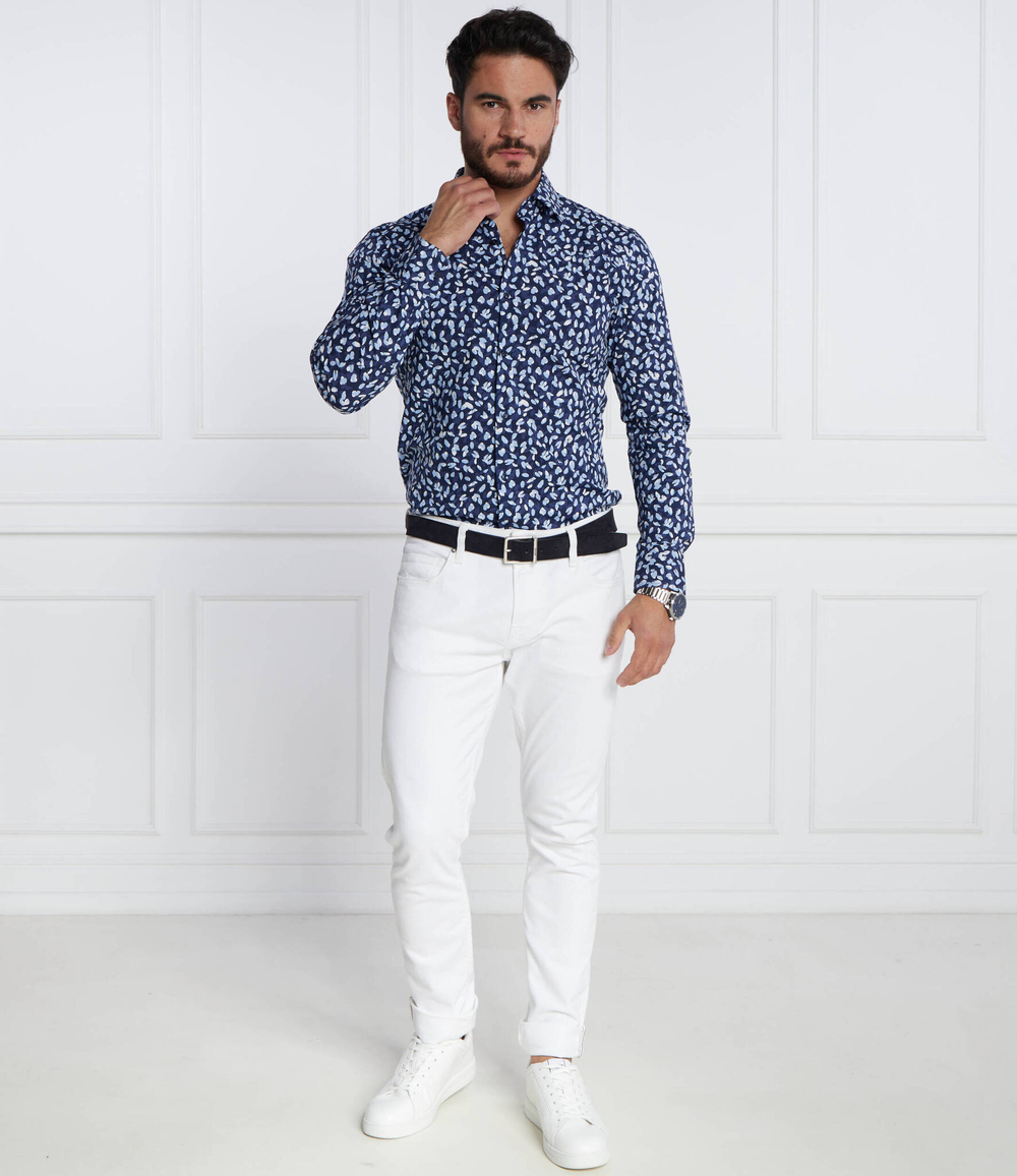 Рубашка HANK BOSS BLACK - темно-синий(50502661)