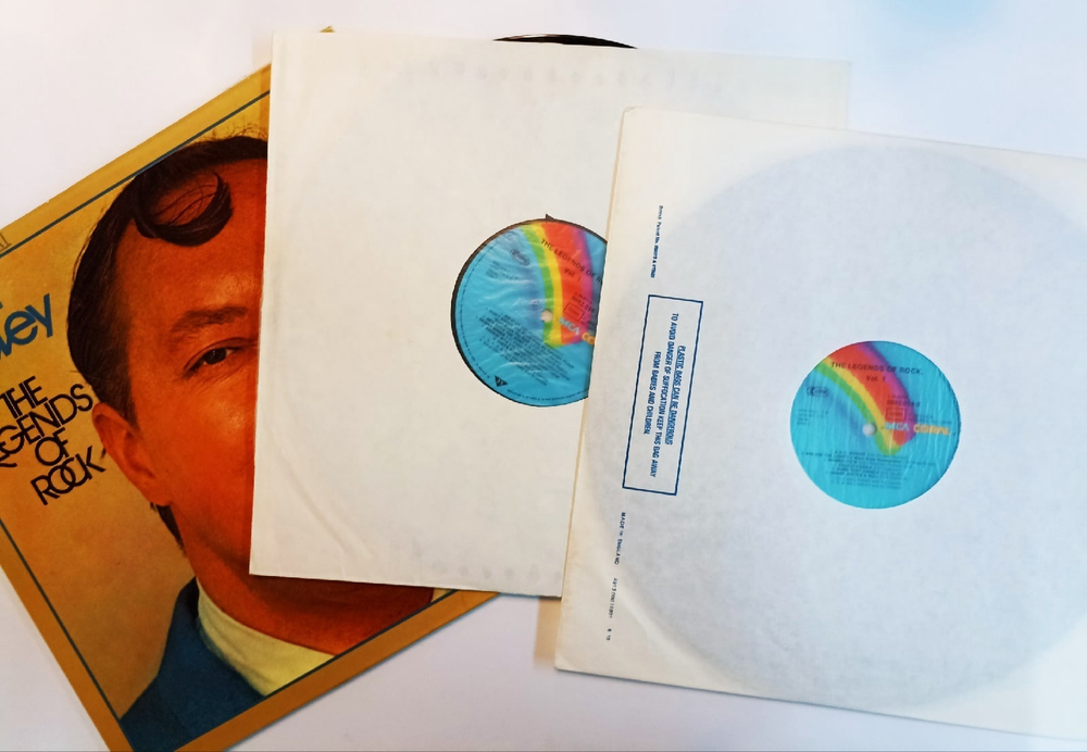 Bill Haley The Legends Of Rock 2LP (Germany 1973)