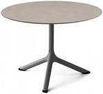 Столик ламинированный кофейный Scab Design Tripe, антрацит, тортора шпатель