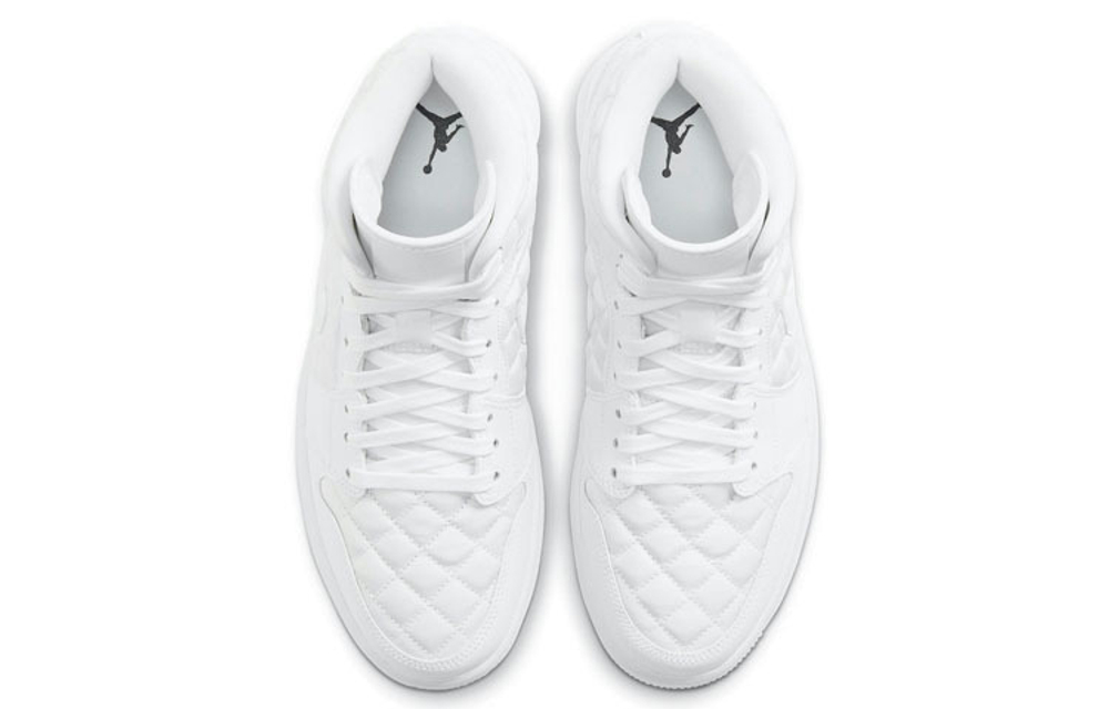 Кроссовки Jordan Air Jordan 1 Mid "Quilted White" (Женская размерная сетка)