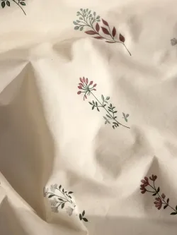 Наволочка комплект 2шт перкаль Сказка "Гербарий Эко" 70x70 см на молнии