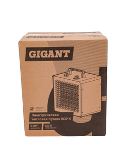 Электрическая тепловая пушка 3 кВт Gigant BGP-5