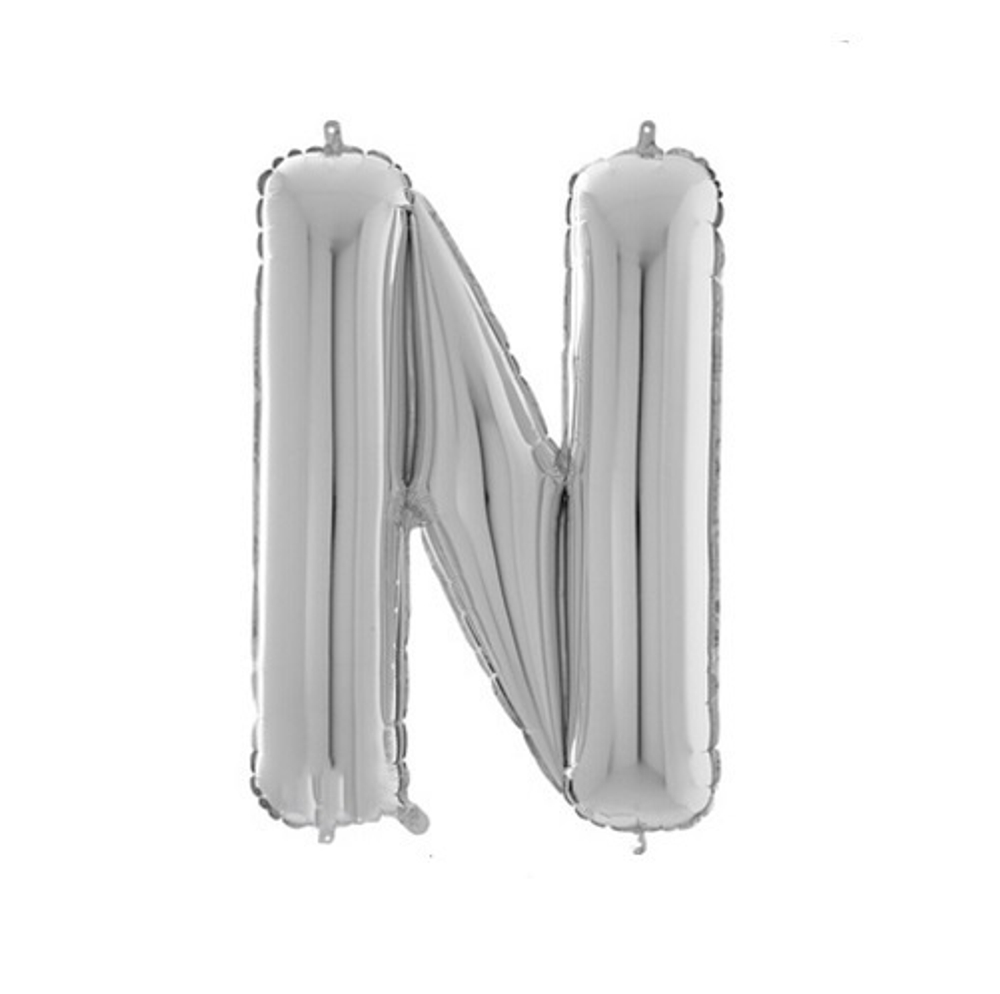 Буква "N" (серебро)