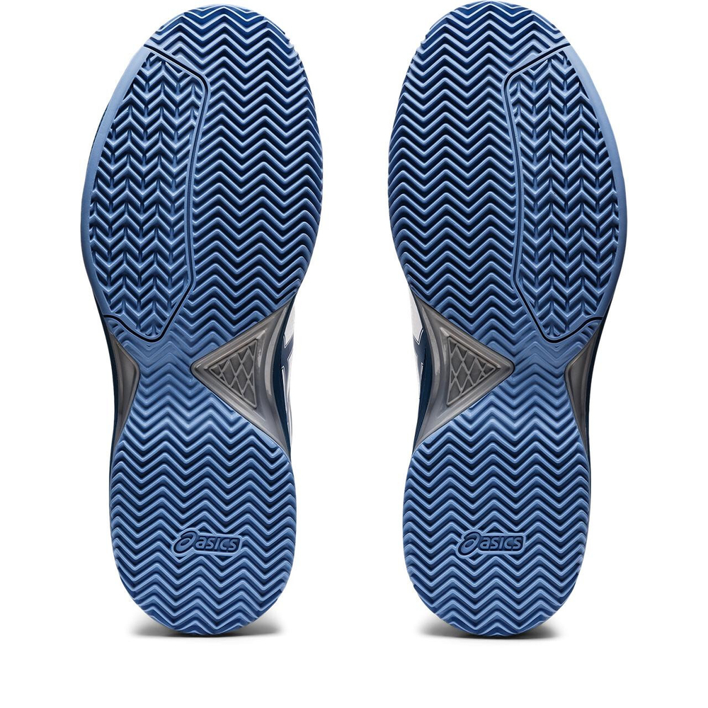 Мужские кроссовки теннисные Asics Gel-Dedicate 7 Clay - white/light indigo