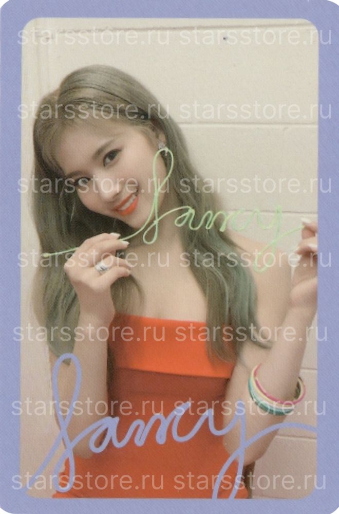 Фотокарта Sana TWICE - FANCY YOU Фотокарта Sana TWICE - FANCY YOU