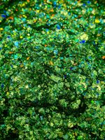 Хлопья - слюда Зелёный голографик - 88804 - для литья изделий и творчества