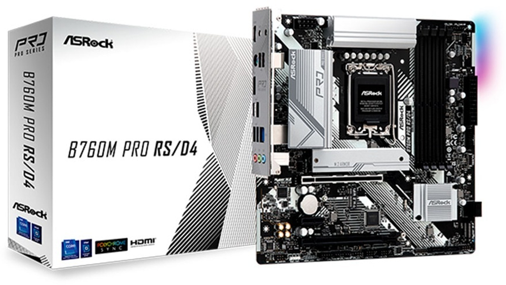 Материнская плата ASRock B760M PRO RS/D4