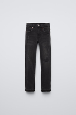 ZARA ДЖИНСЫ SKINNY, ЧЕРНЫЙ