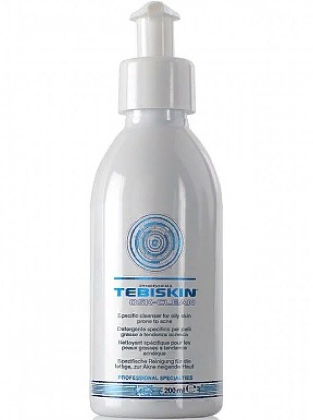 TEBISKIN ОЧИЩАЮЩЕЕ СРЕДСТВО, УХОД ЗА ЖИРНОЙ, ПРОБЛЕМНОЙ КОЖЕЙ, 200 мл | OSK-CLEAN