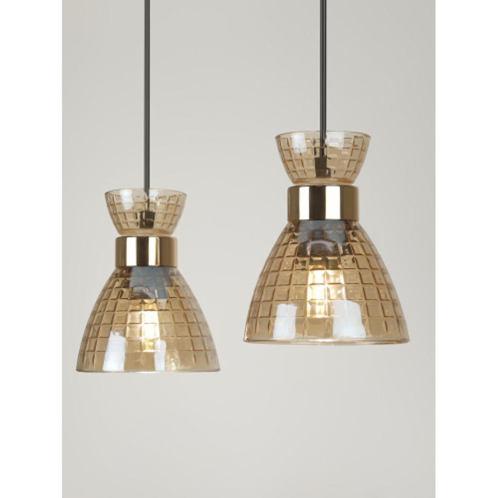 Светильник подвесной (подвес) Rivoli Iris 9186-302 2хЕ27 60 Вт модерн | Rivoli