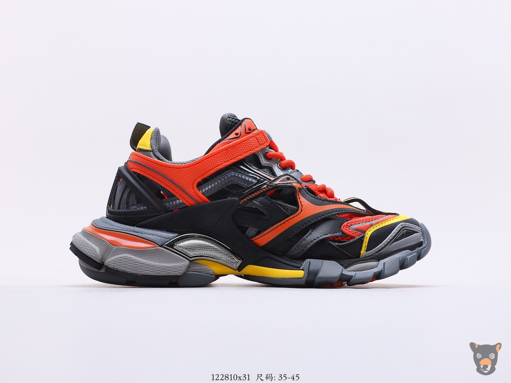 Кроссовки Track.2 Orange/Black/Yellow