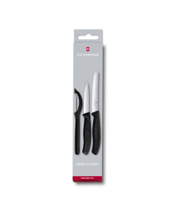 Набор Victorinox кухонный, 3 предмета, черный
