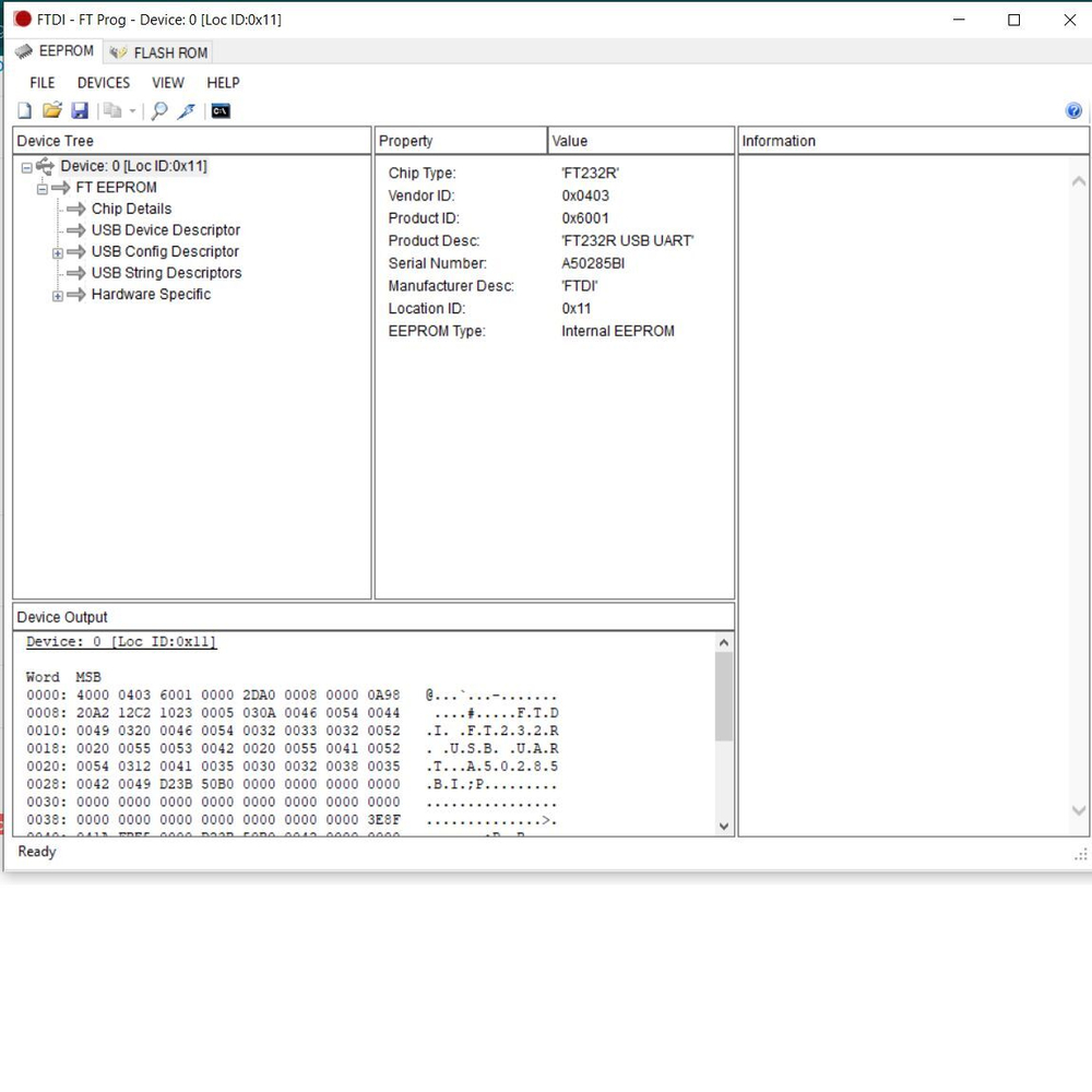 Конвертер-преобразователь USB-UART TTL FTDI FT232RL