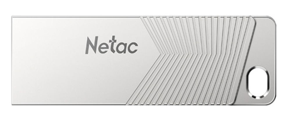USB Флеш 128GB 3.2 Netac UM1 NT03UM1N-128G-32PN серебристый