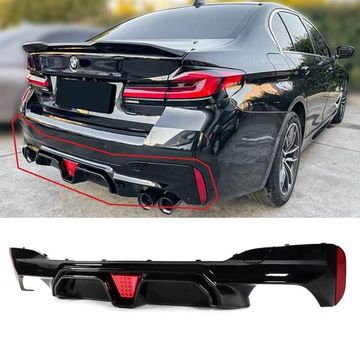 Диффузор заднего бампера M5 CS style с LED-лампо BMW 5-series G30 MT