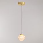 Подвесной светильник MD25030003-1A gold/clear