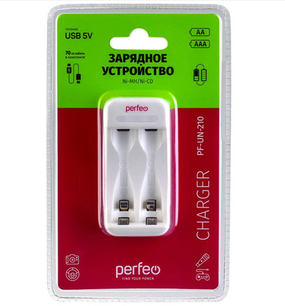 Универсальное зарядное уст.PERFEO 210