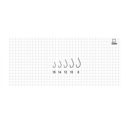 Крючок Hayabusa FLY371 №8-16